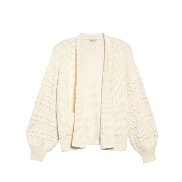 Madewell Bobble Cardigan Sweater